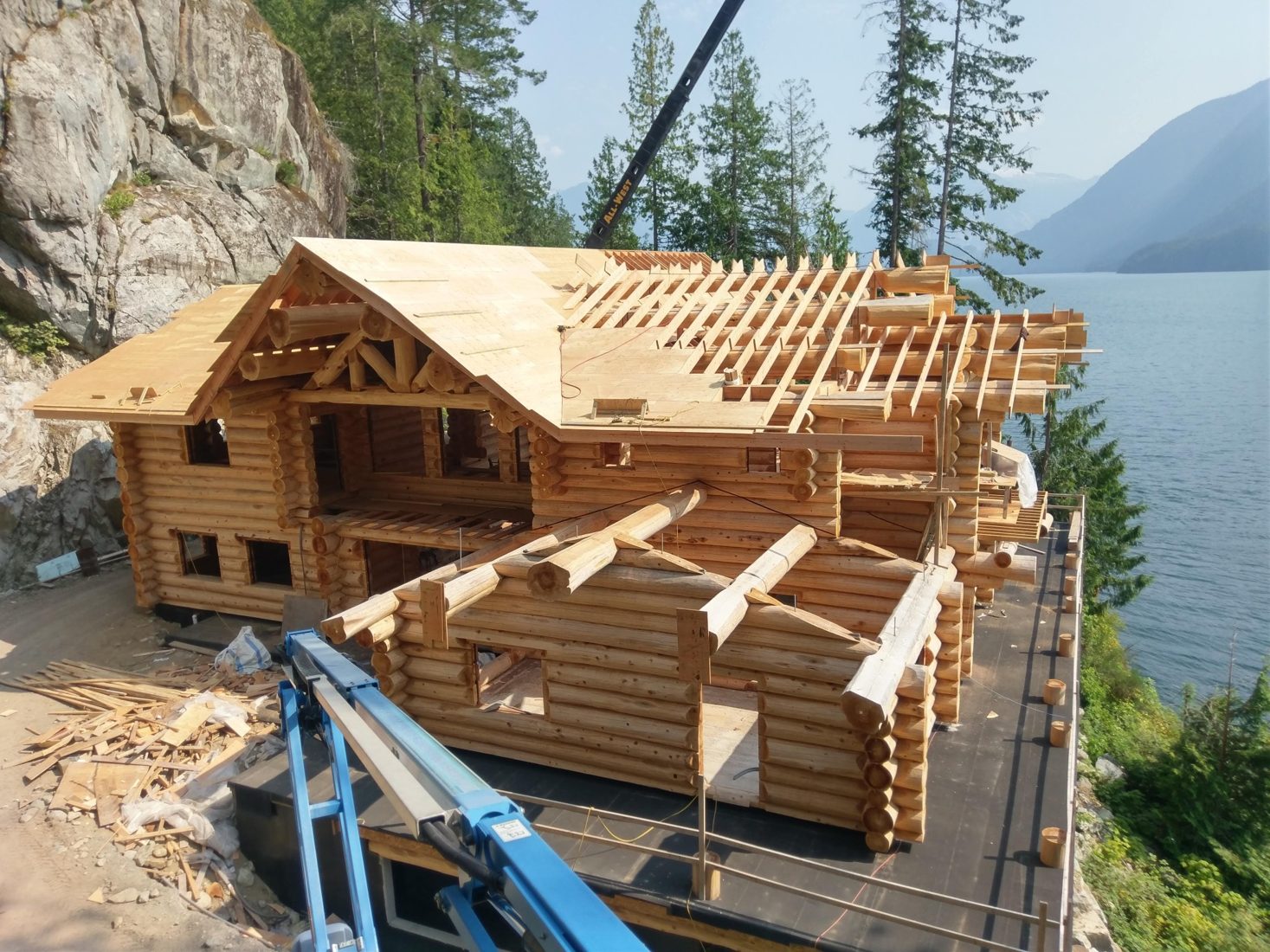 Custom Log Home Construction